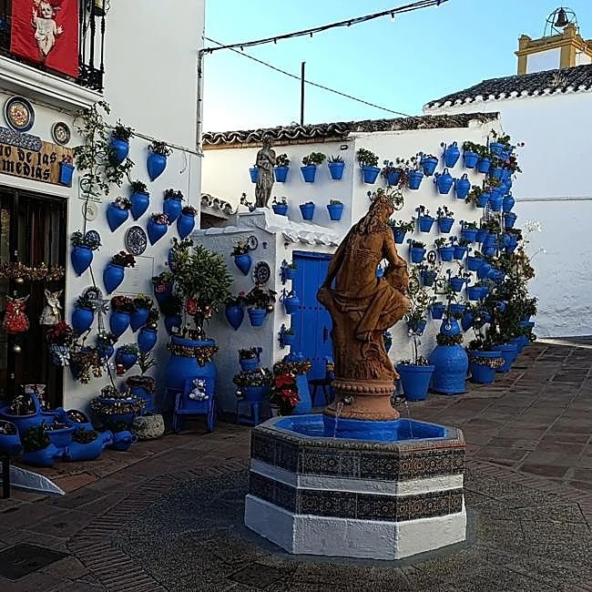 Patios con flores de Iznájar, Córdoba