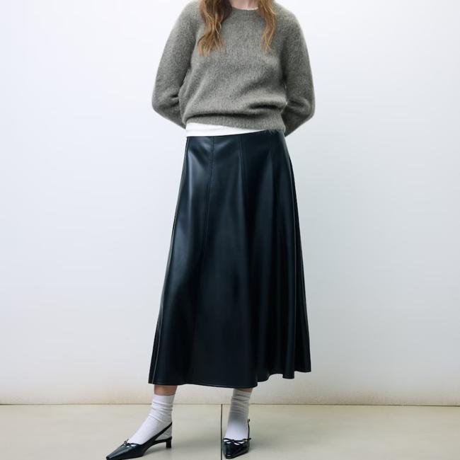 Falda azul de Tintoretto, 59,99 euros.