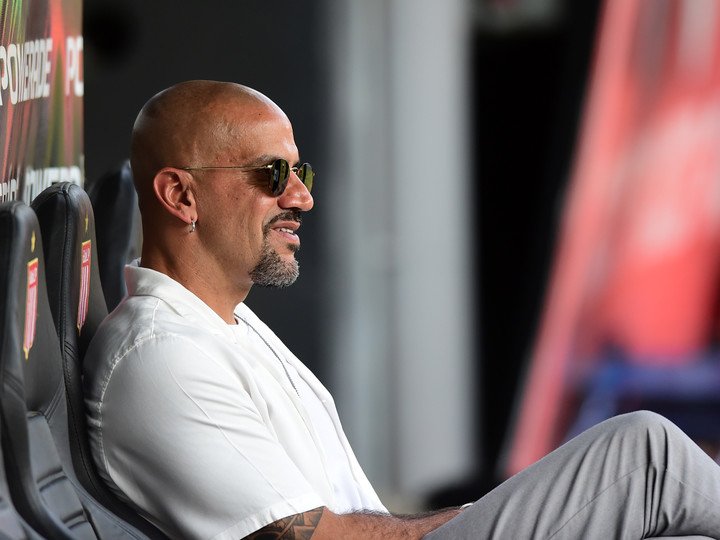 Juan Sebastián Verón, inhabilitado por la AFA por seis meses.