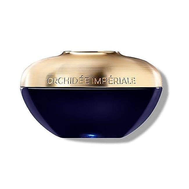Orchidée Impériale crema cuello y escote de Guerlain.