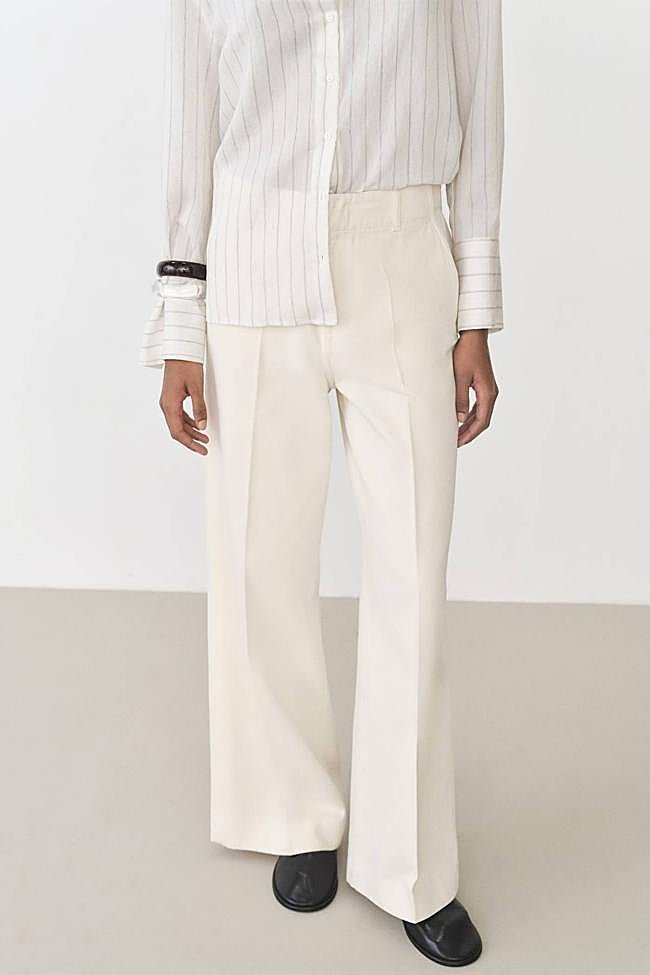 Pantalón wide leg algodón (15,99€)