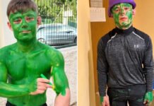 VIDEO: Quiso ser Hulk por una noche, pero tardó días en ‘volver a ser humano’