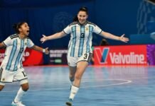 Argentina, a semifinales del Mundial femenino de futsal: la ráfaga de golazos para ganarle a Colombia y hacer historia en Filipinas