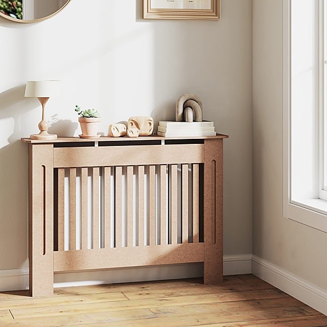 Los cubrerradiadores decoran y dejan que circule el calor.