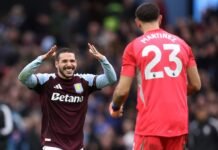 Con una gran actuación de Dibu Martínez y un gol agónico de Buendía, el Aston Villa venció al Arsenal y arde la punta de la Premier League