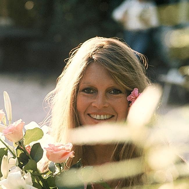 Brigitte Bardot en La Madrague, su residencia en Saint Tropez