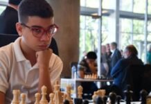 Faustino Oro y Diego Flores lideran el Campeonato Argentino de Ajedrez