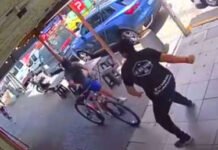 «Vendemos hamburguesas, pero a veces repartimos bifes»: trabajador de restaurante impide robo con épico puñetazo (VIDEO)