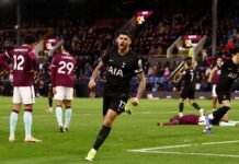 El Cuti Romero le dio el empate sobre la hora a Tottenham con un cabezazo espectacular y lleva tres goles al hilo