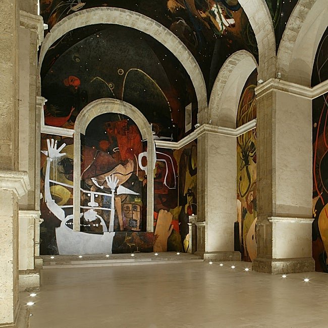 La obra de Jesús Mateo en la iglesia de San Juan Bautista.