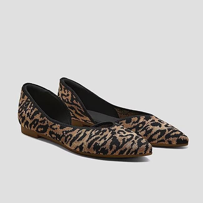 Zapatos planos D'Orsay de punta puntiaguda (Melia) (106€)