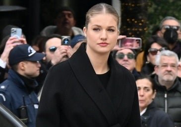 Leonor, en el funeral de Irene de Grecia en Atenas: solemne, moderna y con aplomo de reina
