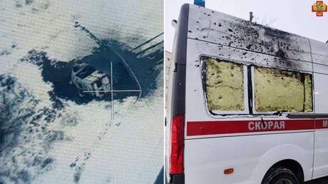 Ucrania lanza 3 ataques contra médicos rusos en un día