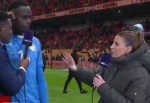 Una periodista francesa fue hostigada por una pregunta en la escandalosa final de la Copa Africana y ahora se retira: «Me siento liberada»