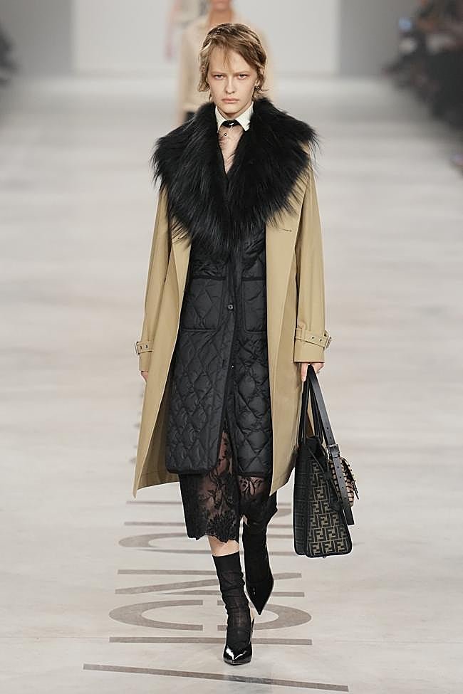 Desfile de la colección otoño-invierno 2026/2027 de Fendi en la Semana de la Moda de Milán