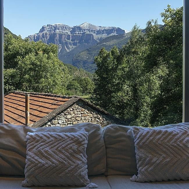 Vistas desde La Borda de Chelis, Broto