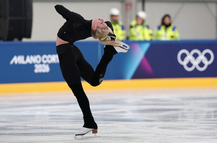 La estadounidense Amber Glenn. Foto: REUTERS/Amanda Perobelli