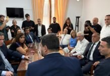 Más que una foto: Juez, Bornoroni y De Loredo mostraron una señal de convergencia opositora en Laboulaye