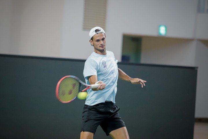 Ficovich se bajó de un Challenger en Chile tras recibir el llamado de Frana. Foto Prensa AAT