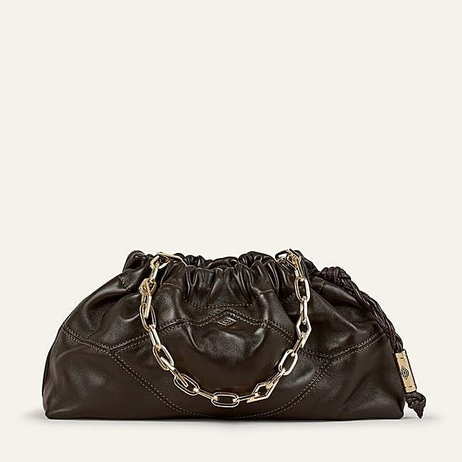 Bag June marrón de ba&sh, 345 euros.