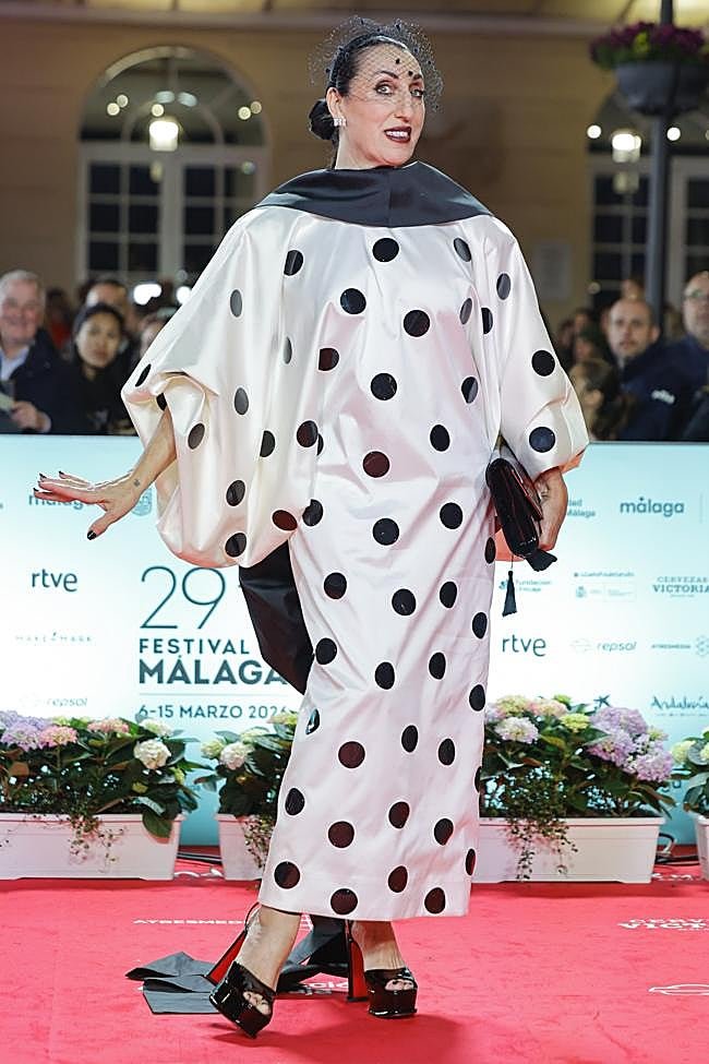 Rossy de Palma en la 29ª edición del Festival de Málaga