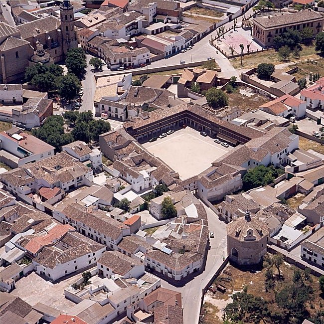 Tembleque es un pueblo de Toledo que está en la Ruta del Quijote.