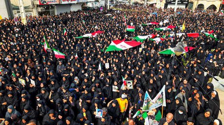 "¡Muerte a EE.UU.! ¡Muerte a Israel!": manifestantes inundan las calles de Irán (VIDEOS)