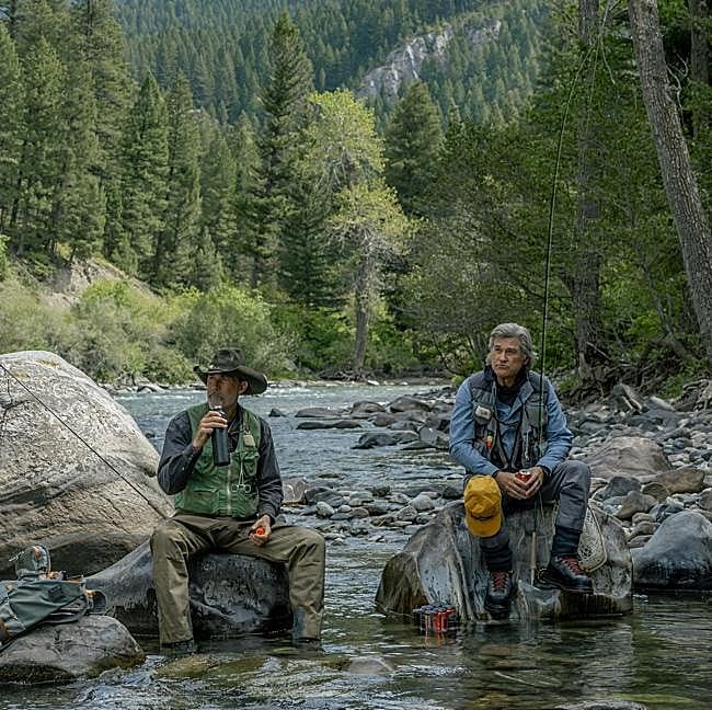 Matthew Fox y Kurt Russell en una imagen de The Madison, el segundo estreno de marzo firmado por Taylor Sheridan.