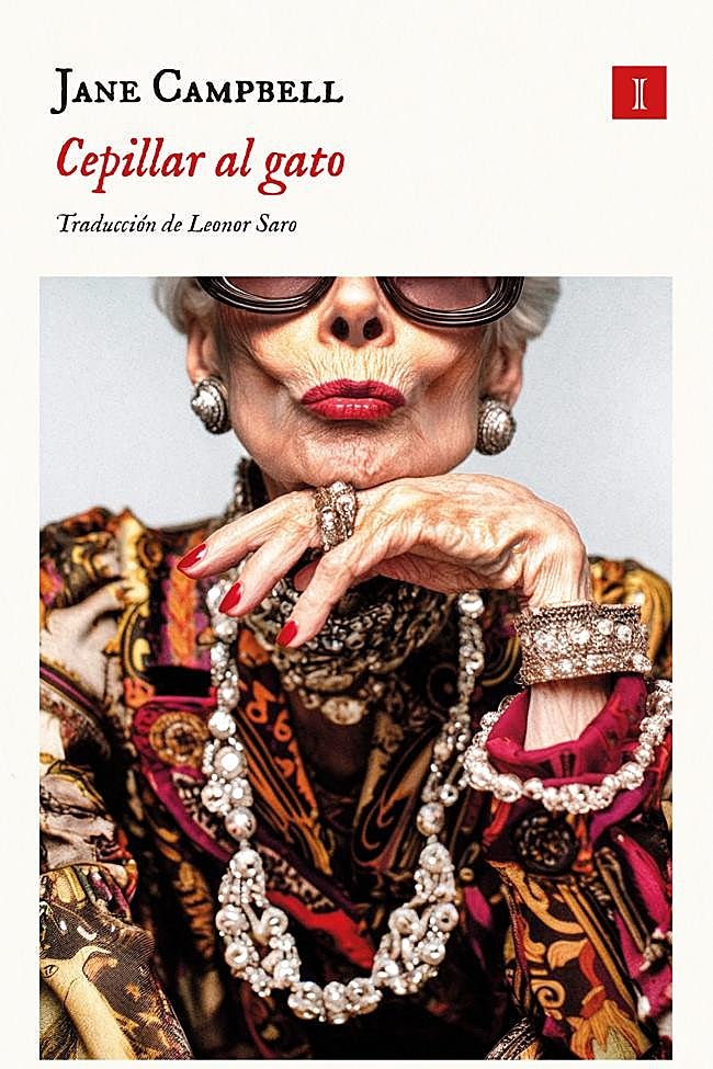 Portada de Cepillar al gato, el libro de relatos de Jane Campbell.