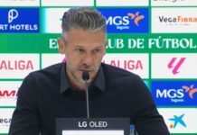 Martín Demichelis y un tenso momento en Mallorca con un periodista: lo mandó al frente por mandarle mensajes a uno de sus futbolistas