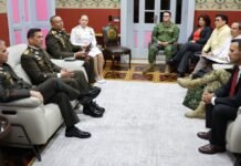 Ministros de Colombia y Venezuela se encuentran tras cancelación de cita entre Petro y Rodríguez