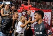 Morena Beltrán, grito furioso y desahogo tras el gol de Blondel que le dio la victoria a Huracán en Copa Argentina