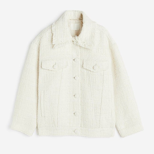 Chaqueta de tweed de H&M (89,95 euros)