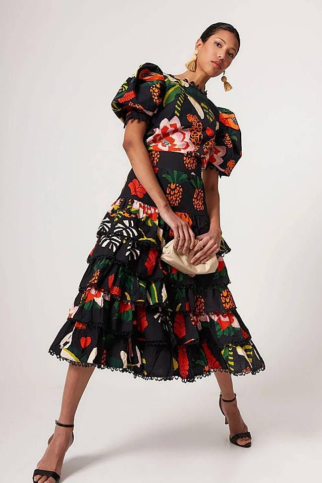 Top Nila negro (80€) y Falda Nila negro (110€)