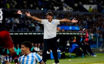 El reto de Gustavo Costas a Marcos Rojo por la expulsión en el clásico Racing vs River: «Hay que ser más inteligentes»