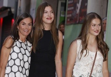 Plan de chicas en el concierto de Rosalía: la reina Letizia, la princesa Leonor y la infanta Sofía vistas en el show de Madrid