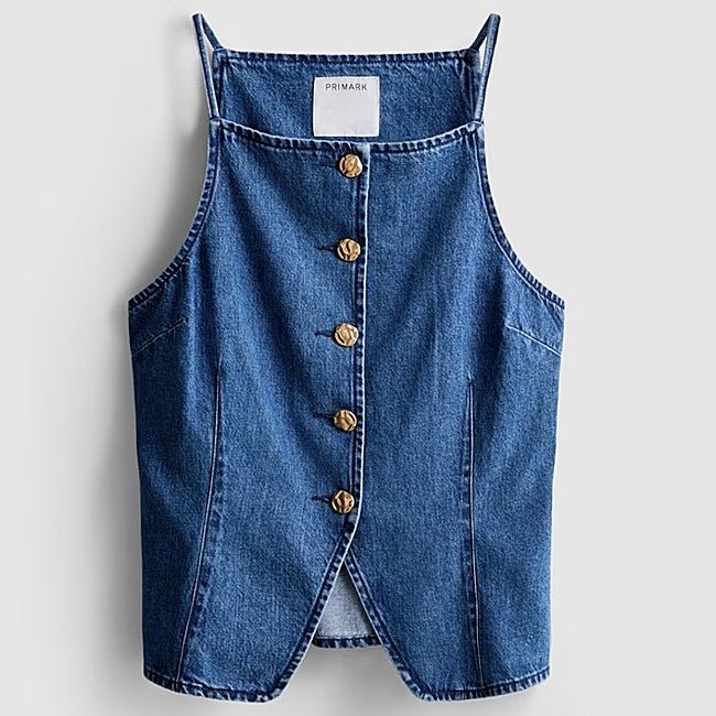 Chaleco vaquero de Primark (18 euros)