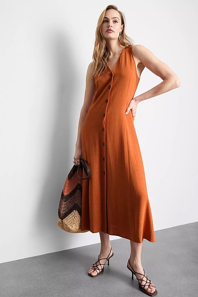 Vestido midi de Primark (20 euros)