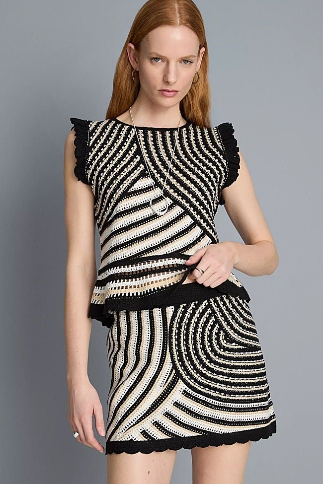 Falda de punto de Primark (20 euros)