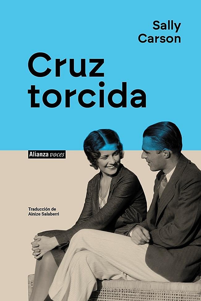 Portada de Cruz torcida, la novela de Sally Carson.
