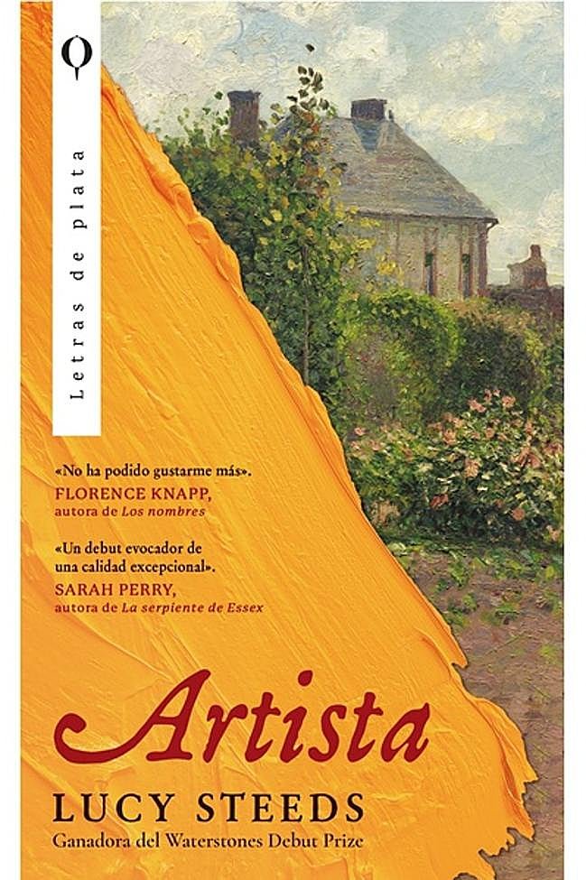Portada de Artista, la novela de Lucy Steeds.