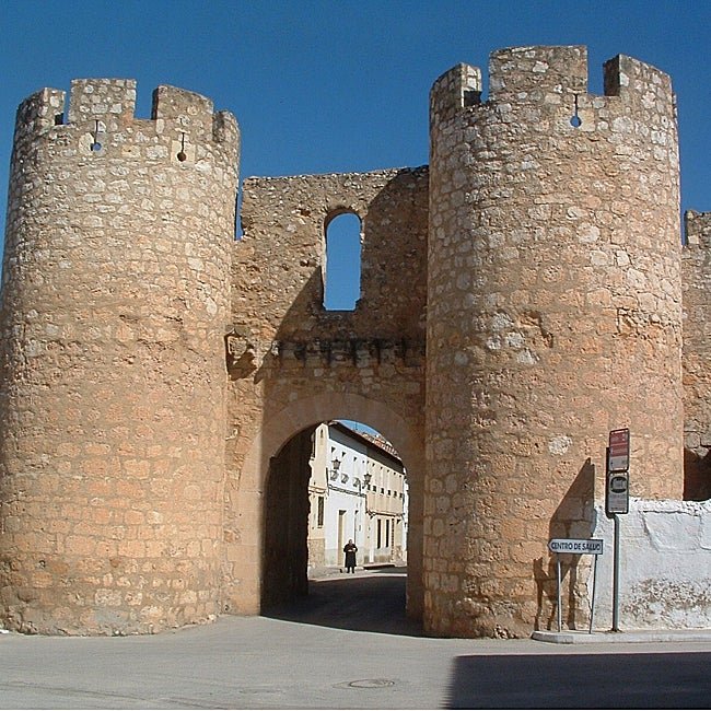 La puerta de Chinchilla, una de las cinco que tuvo Belmonte.
