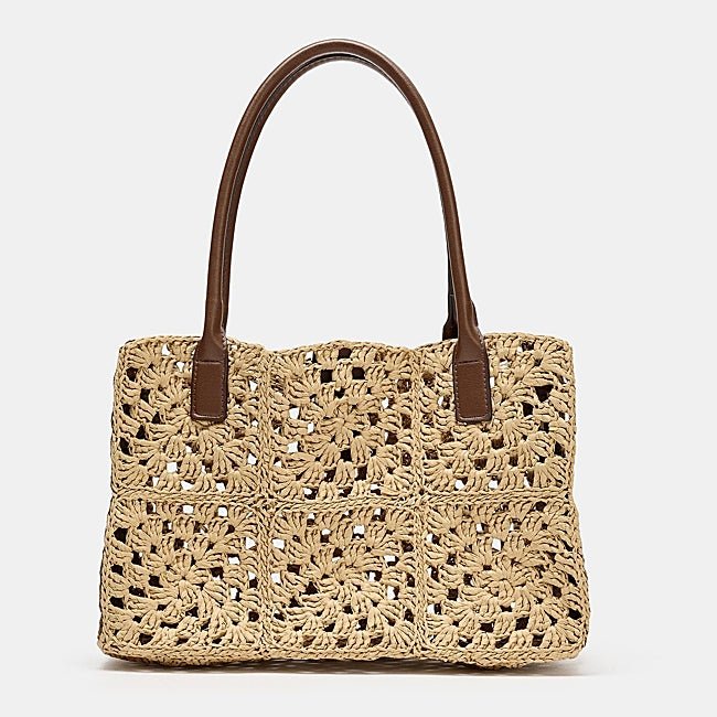 Bolso trenzado de Zara (29,95 euros)