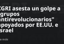 CGRI asesta un golpe a «grupos antirevolucionarios» apoyados por EE.UU. e Israel