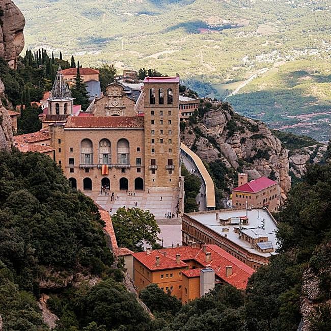 Monasterio de Montserrat, Monistrol de Montserrat