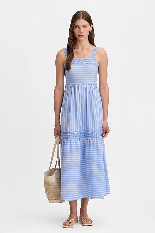 Vestido azul de Simorra (198 euros)