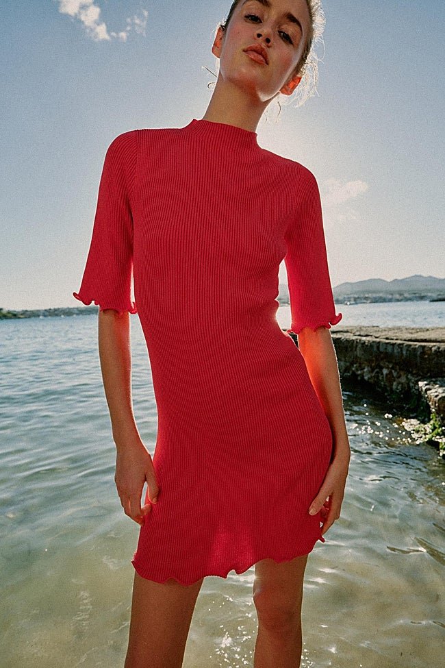 Vestido rojo de H&M (29,99 euros)