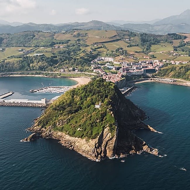 El monte San Antón, conocido como el ratón de Getaria.
