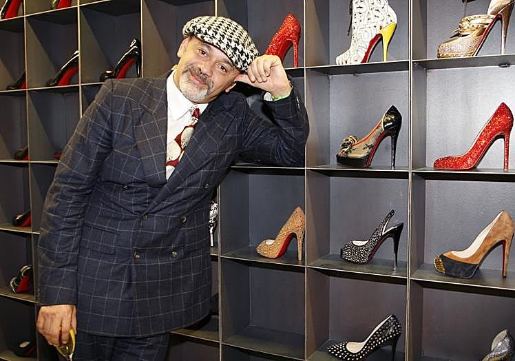 El diseñador Christian Louboutin en 2010.