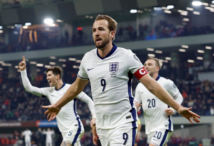 Harry Kane, el gran líder de Inglaterra. Foto: Reuters / Peter Cziborra.